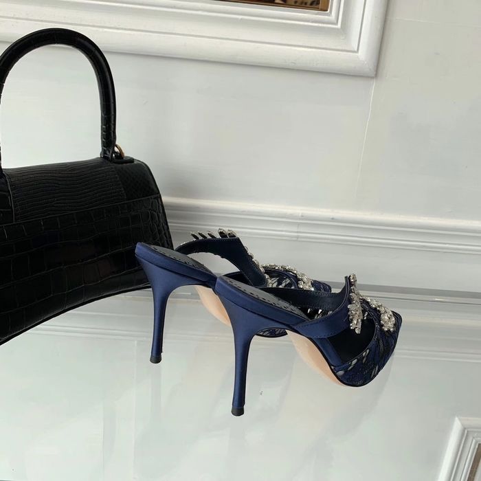 Manolo Blahnik Shoes MBS00001 Heel 9.5CM